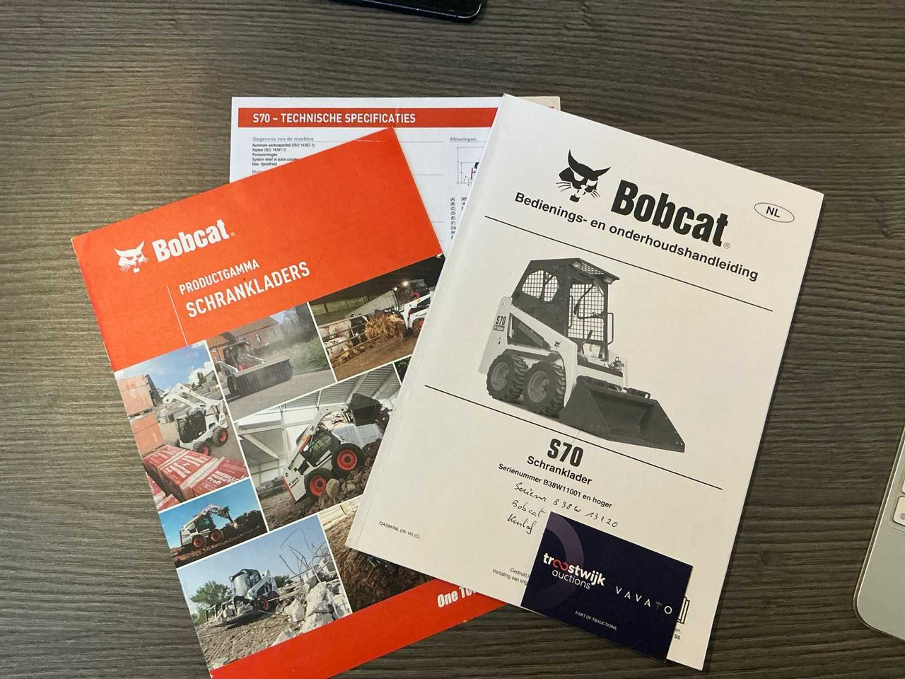 BOBCAT S70 - Kompaktiekrāvējs: foto 5 BOBCAT S70 - Kompaktiekrāvējs: foto 5
