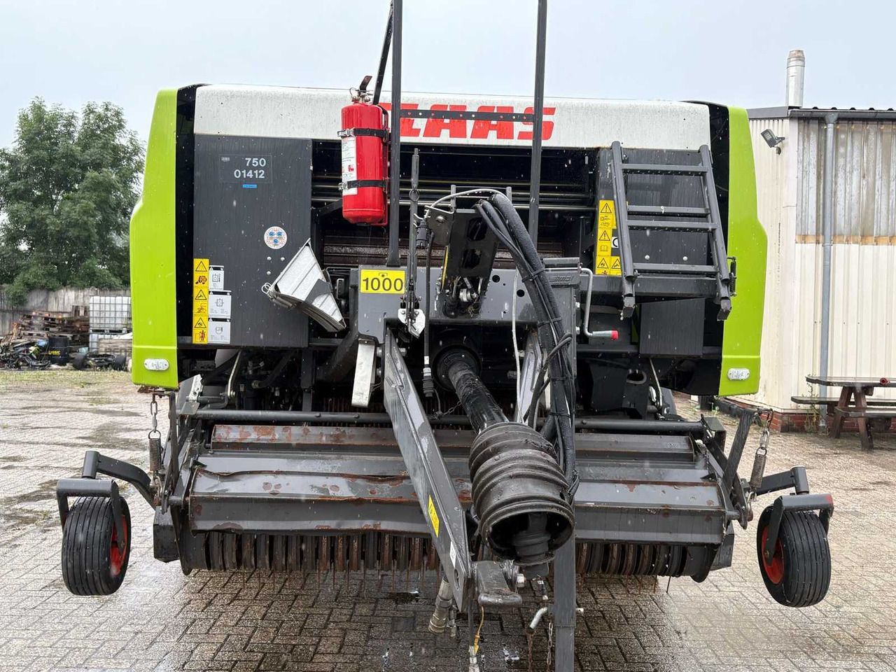 CLAAS ROLLANT 455 UNIWRAP 750 - Rituļu prese: foto 2 CLAAS ROLLANT 455 UNIWRAP 750 - Rituļu prese: foto 2