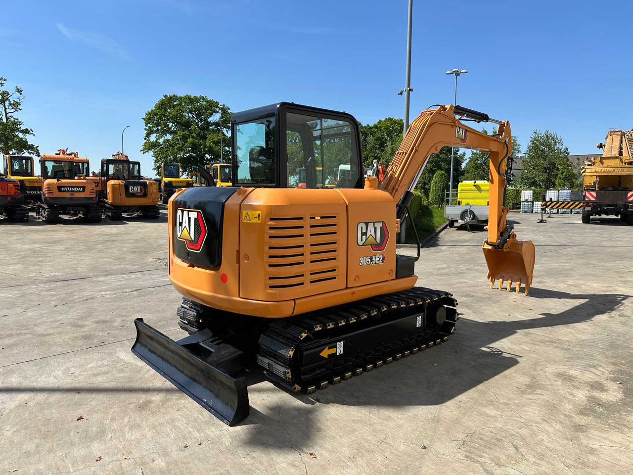Caterpillar 305.5E2 - Kāpurķēžu ekskavators: foto 4 Caterpillar 305.5E2 - Kāpurķēžu ekskavators: foto 4