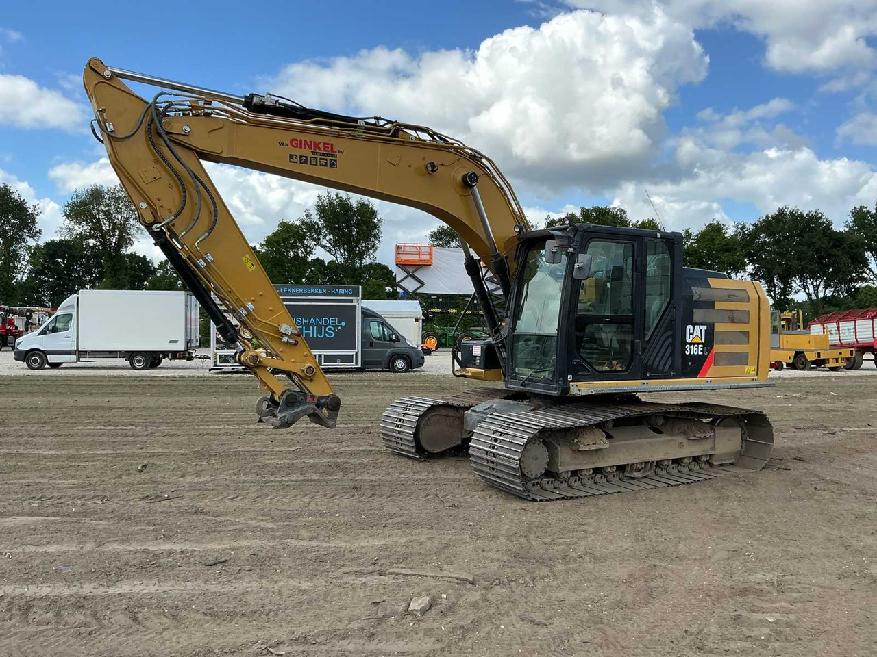 Caterpillar 316EL - Kāpurķēžu ekskavators: foto 1 Caterpillar 316EL - Kāpurķēžu ekskavators: foto 1