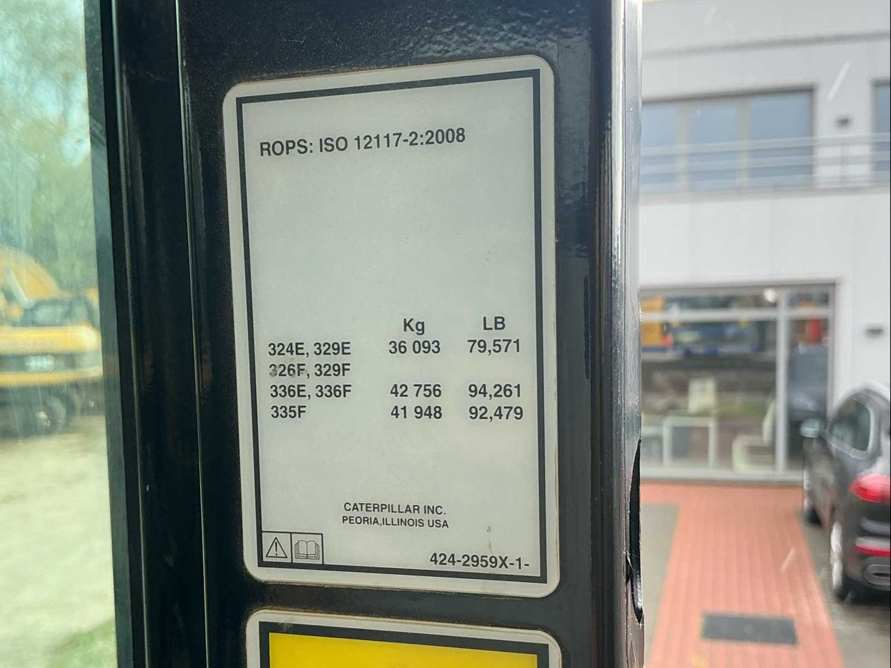 Kāpurķēžu ekskavators Caterpillar 326F LN: foto 36 Kāpurķēžu ekskavators Caterpillar 326F LN: foto 36