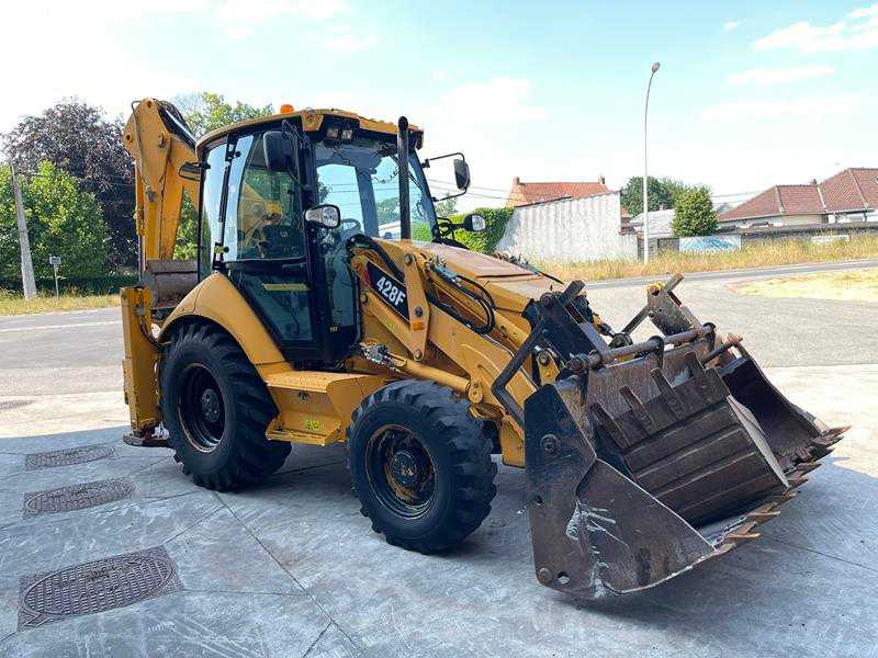 Caterpillar 428F - Ekskavators-iekrāvējs: foto 1 Caterpillar 428F - Ekskavators-iekrāvējs: foto 1