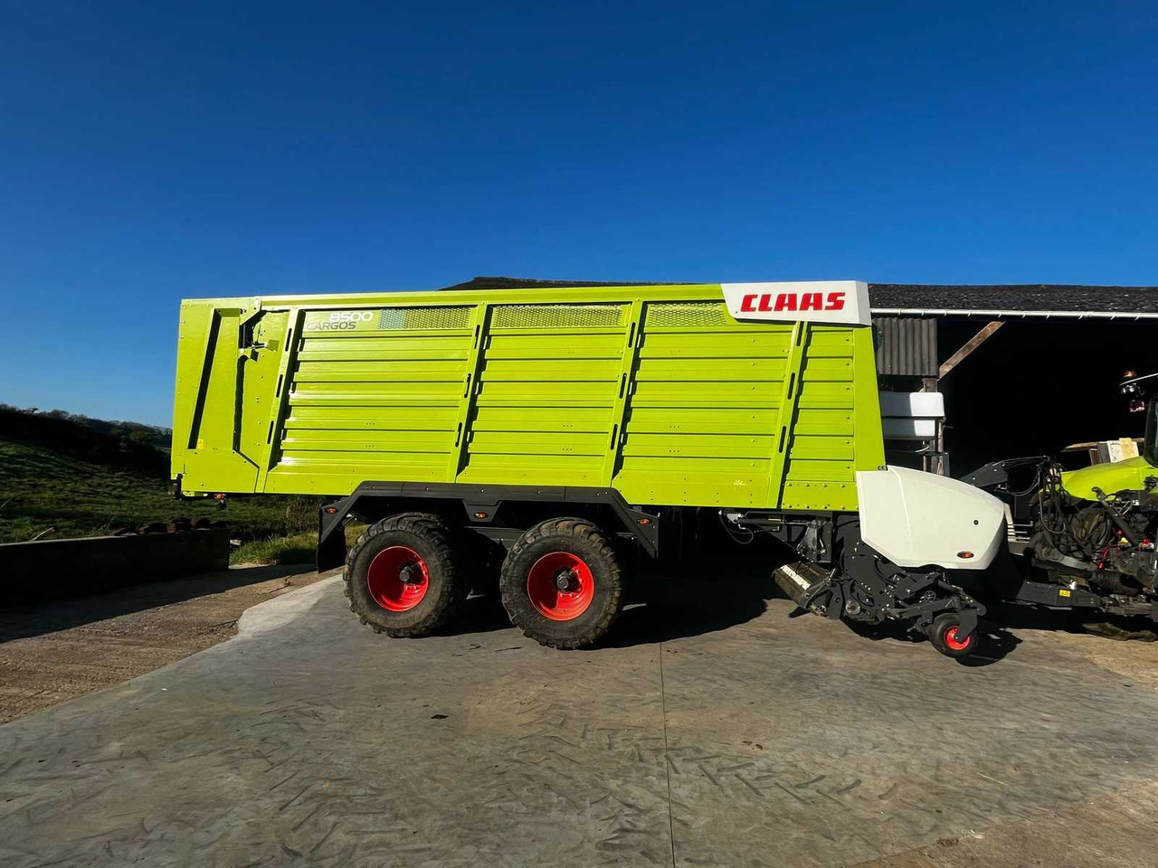 Claas Cargos - Savācējpiekabe: foto 1 Claas Cargos - Savācējpiekabe: foto 1