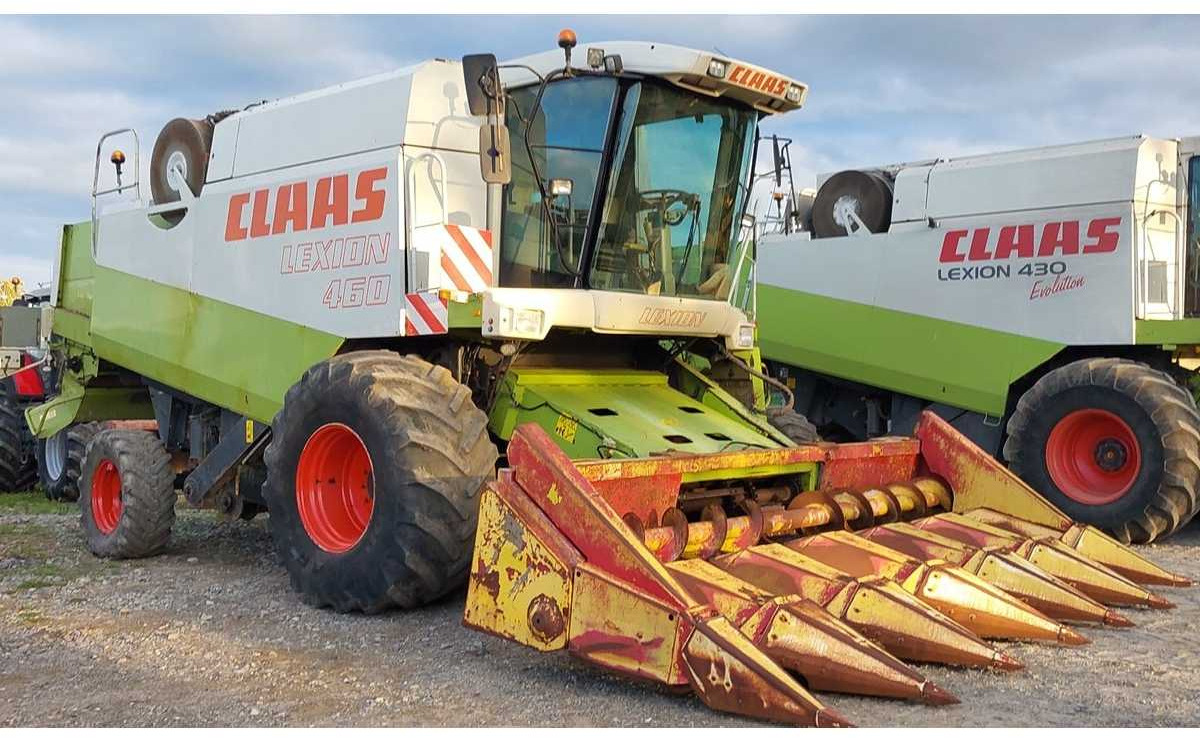 Claas Lexion 460 - Labības kombains: foto 2 Claas Lexion 460 - Labības kombains: foto 2