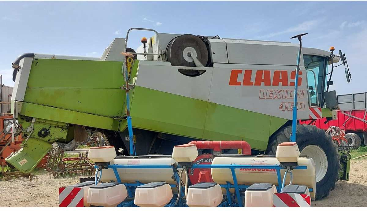 Claas Lexion 460 - Labības kombains: foto 3 Claas Lexion 460 - Labības kombains: foto 3