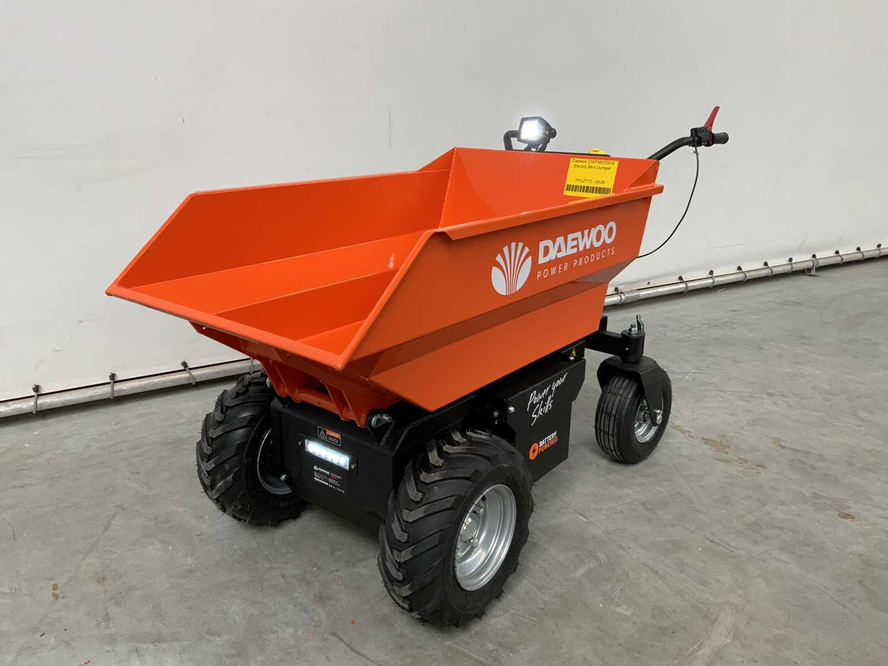 DAEWOO - 2025 - DWFMD500-E - ELECTRIC DUMPER - Mini pašizgāzējs: foto 2 DAEWOO - 2025 - DWFMD500-E - ELECTRIC DUMPER - Mini pašizgāzējs: foto 2