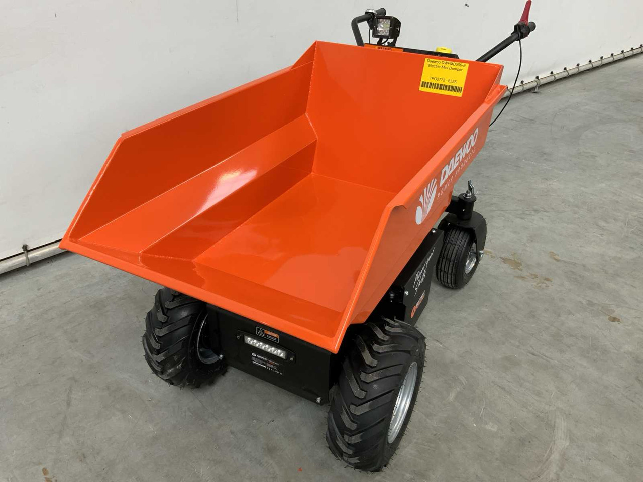 DAEWOO - 2025 - DWFMD500-E - ELECTRIC DUMPER - Mini pašizgāzējs: foto 5 DAEWOO - 2025 - DWFMD500-E - ELECTRIC DUMPER - Mini pašizgāzējs: foto 5