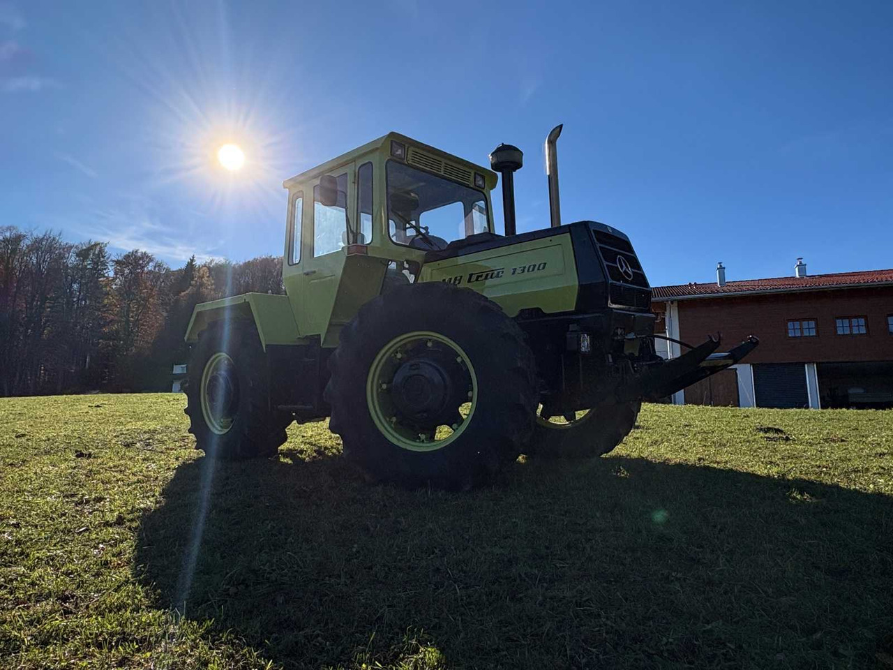 DAIMLER-BENZ MB-TRAC 1300 FRONT LOADER - Traktors: foto 3 DAIMLER-BENZ MB-TRAC 1300 FRONT LOADER - Traktors: foto 3