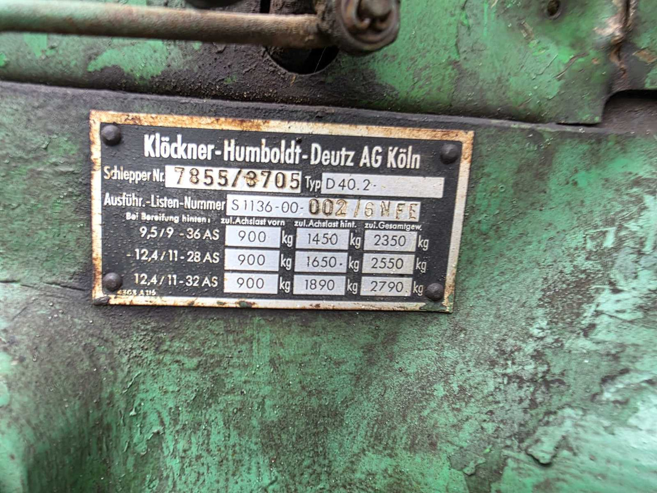 Traktors Deutz D40 Turbo: foto 13