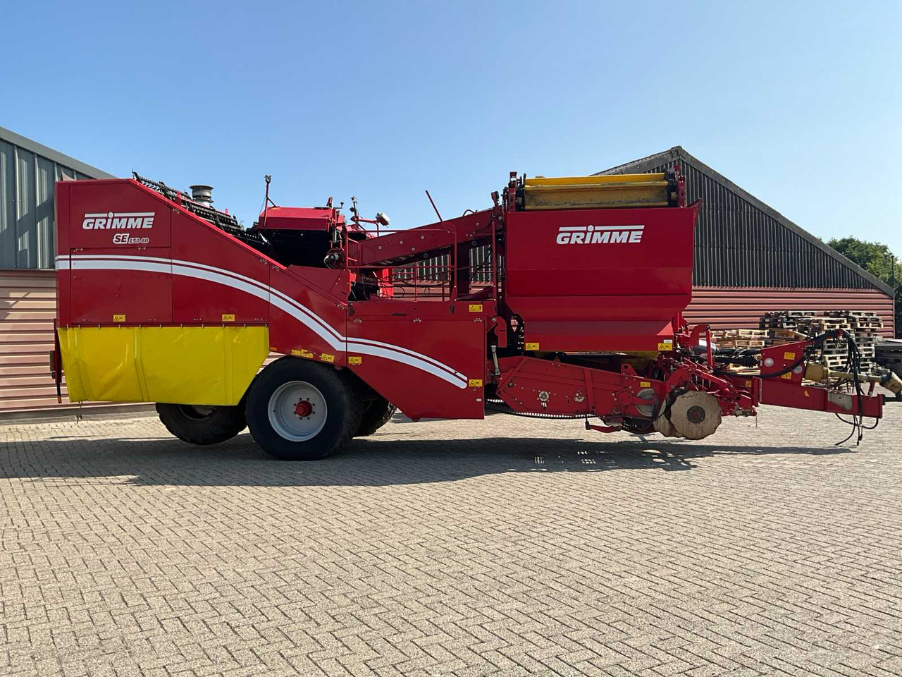 Grimme SE 150-60 - Kartupeļu kombains: foto 4 Grimme SE 150-60 - Kartupeļu kombains: foto 4