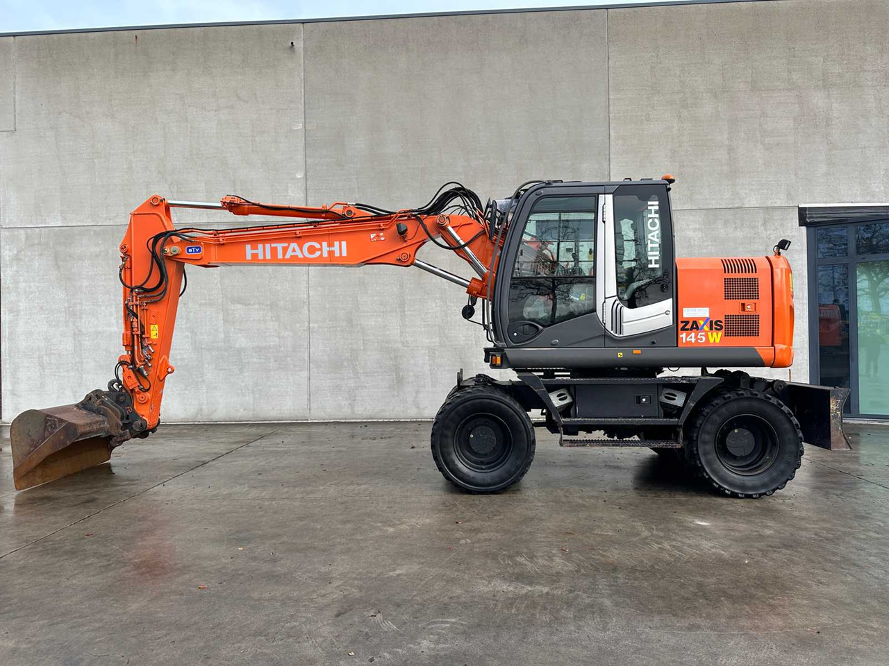 Riteņu ekskavators HITACHI - 2012 - ZX145W-3 - WHEELED EXCAVATOR: foto 8