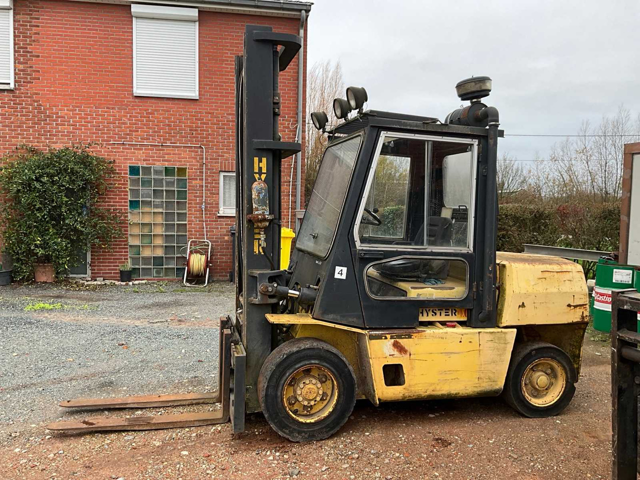 HYSTER H4.00XL FORKLIFT TRUCK - 4TON - WORKING - Autokrāvējs: foto 2 HYSTER H4.00XL FORKLIFT TRUCK - 4TON - WORKING - Autokrāvējs: foto 2