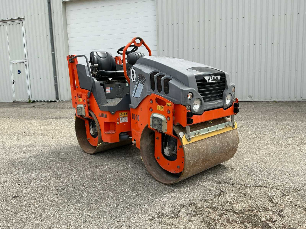 Hamm HD 10 VV - Ceļu veltnis: foto 1 Hamm HD 10 VV - Ceļu veltnis: foto 1