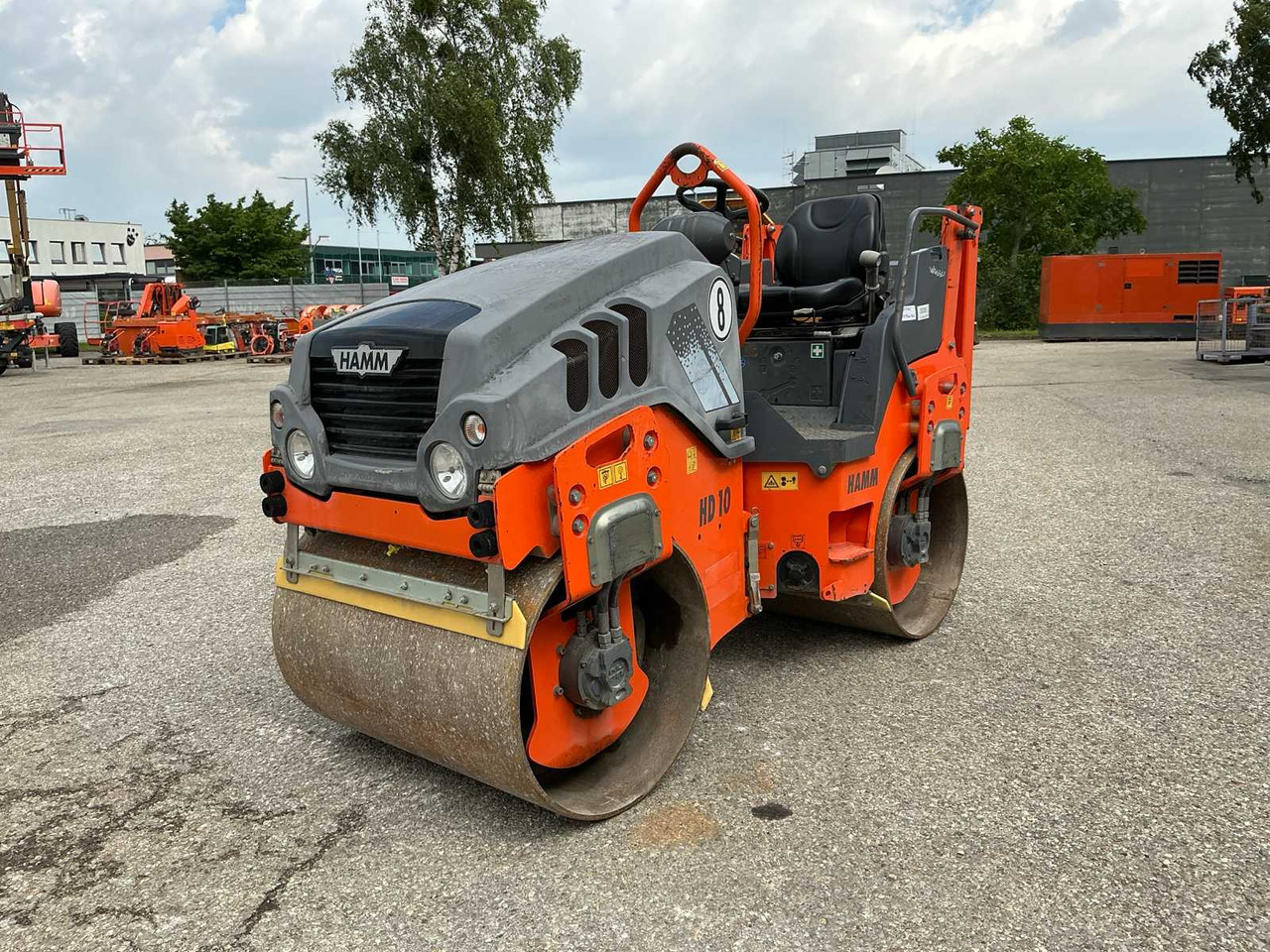 Hamm HD 10 VV - Ceļu veltnis: foto 2 Hamm HD 10 VV - Ceļu veltnis: foto 2