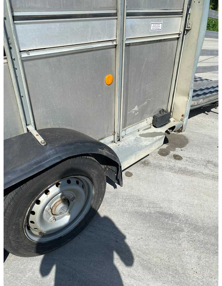 Piekabe dzīvnieku pārvadāšanai Ifor Williams Trailers TA510G14/3 7' DECKS: foto 18