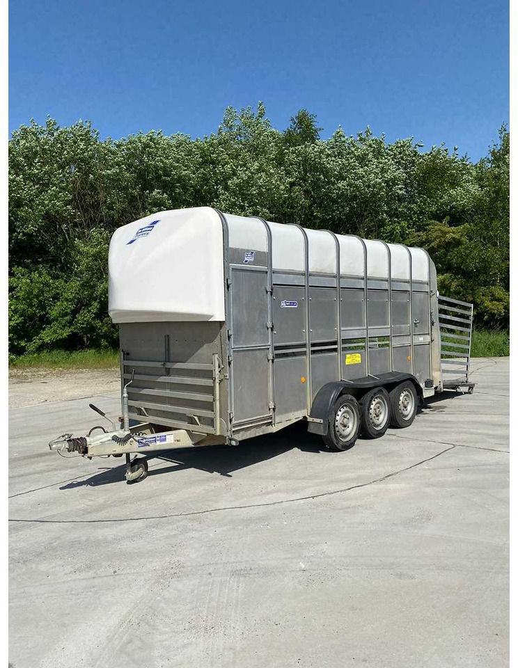 Piekabe dzīvnieku pārvadāšanai Ifor Williams Trailers TA510G14/3 7' DECKS: foto 9