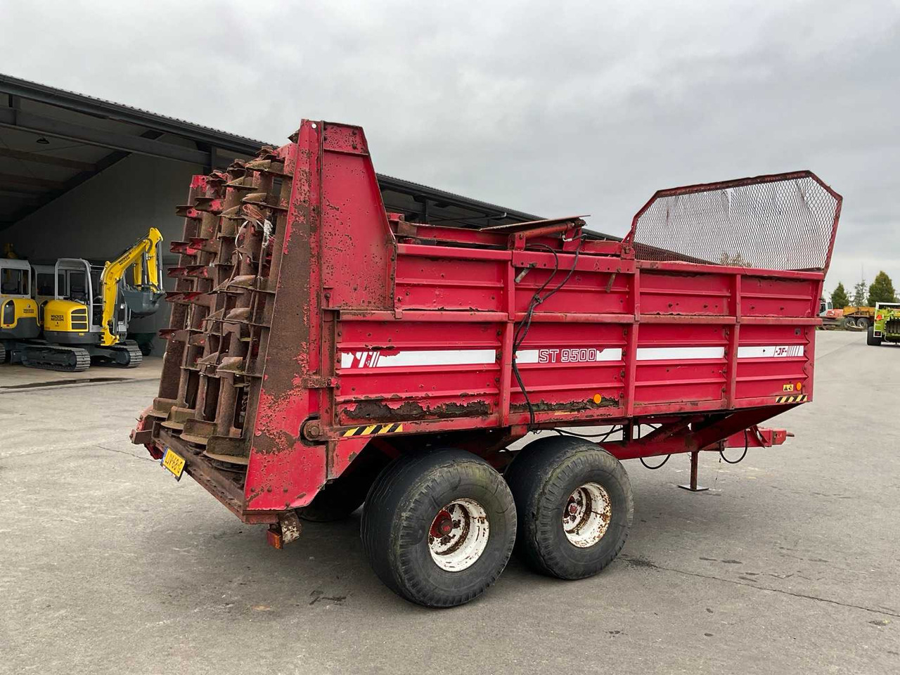 JF ST 9500 - Organisko mēslu izkliedētājs: foto 5 JF ST 9500 - Organisko mēslu izkliedētājs: foto 5