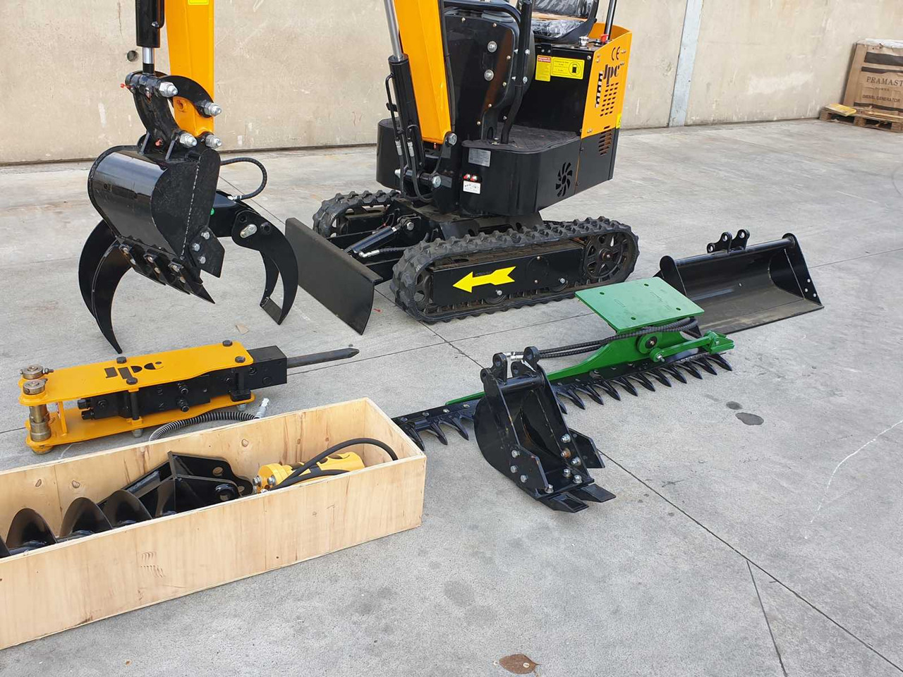 JPC - Mini-ekskavators: foto 2 JPC - Mini-ekskavators: foto 2