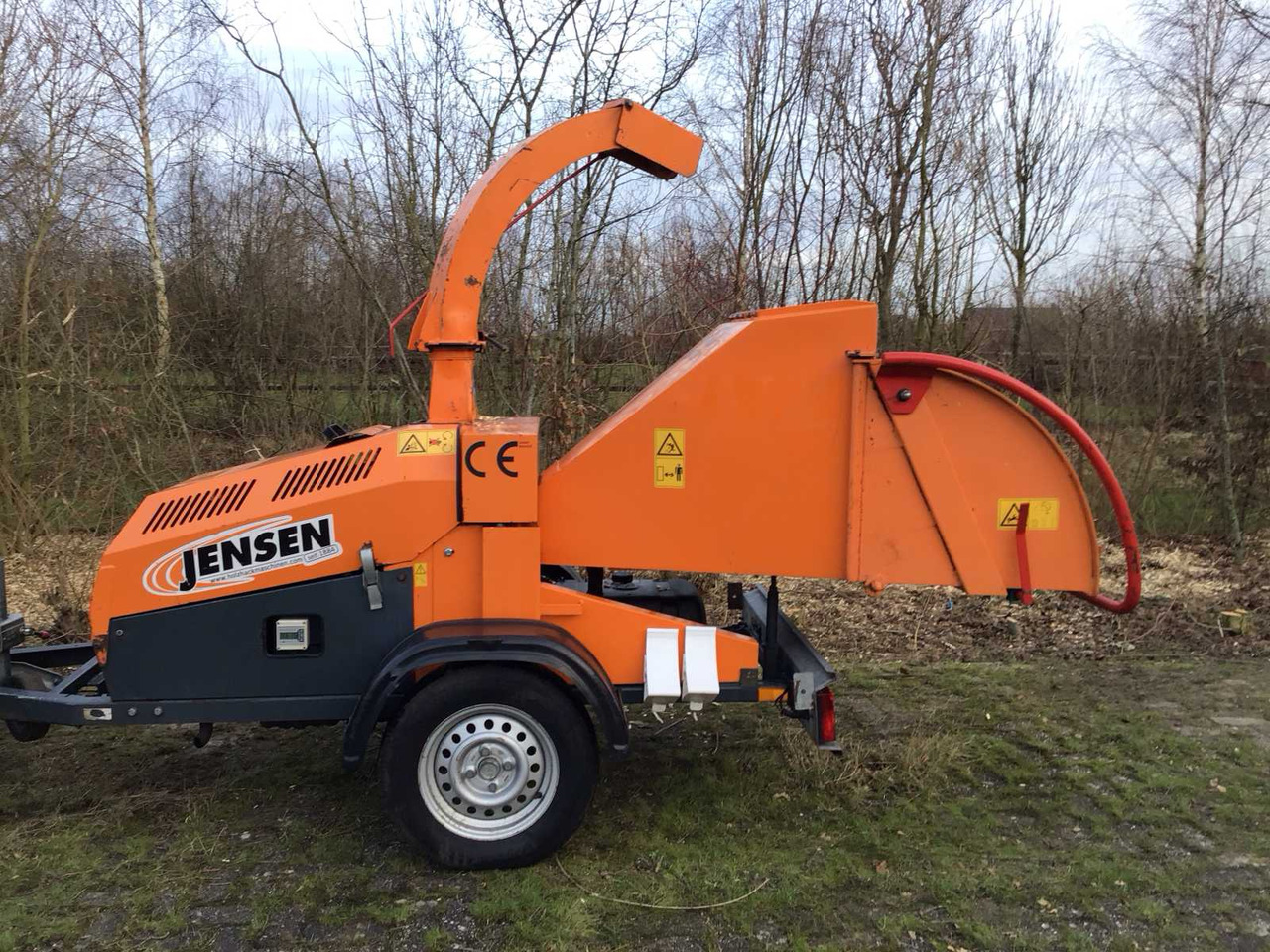 Jensen A530DI Diesel - Šķeldotājs: foto 4 Jensen A530DI Diesel - Šķeldotājs: foto 4