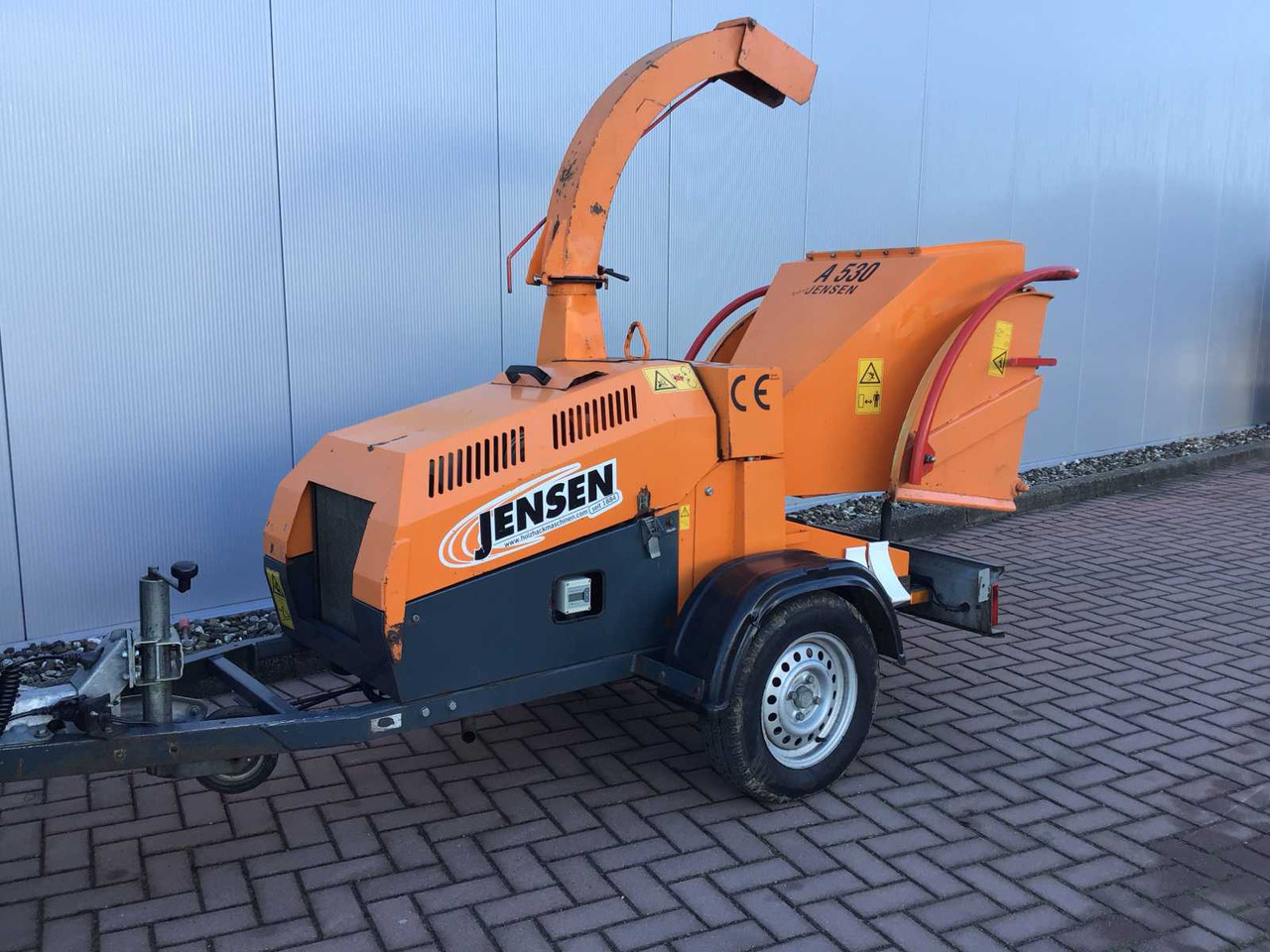 Jensen A530DI Diesel - Šķeldotājs: foto 1 Jensen A530DI Diesel - Šķeldotājs: foto 1