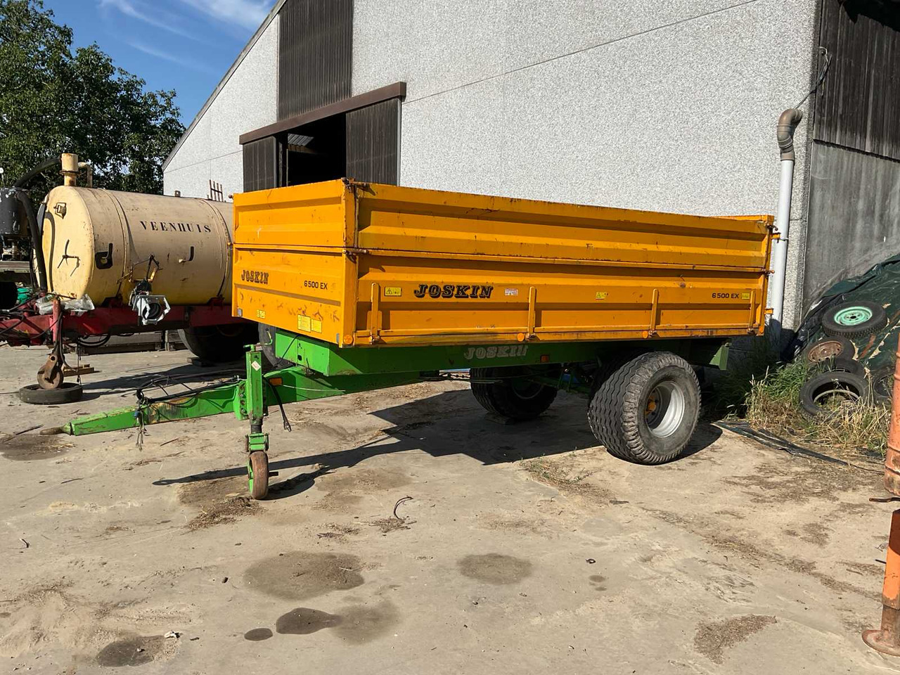 Joskin 6500 EX - Lauksaimniecības piekabe-pašizgāzējs: foto 2 Joskin 6500 EX - Lauksaimniecības piekabe-pašizgāzējs: foto 2