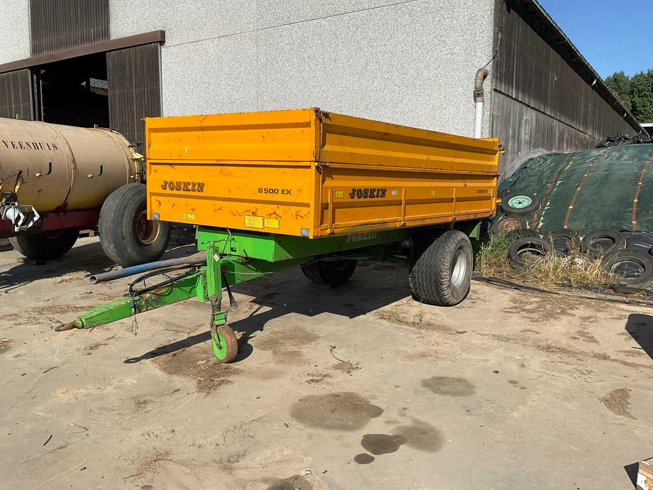 Joskin 6500 EX - Lauksaimniecības piekabe-pašizgāzējs: foto 1 Joskin 6500 EX - Lauksaimniecības piekabe-pašizgāzējs: foto 1