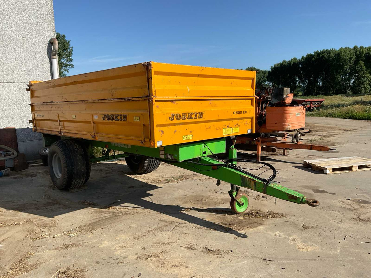 Joskin 6500 EX - Lauksaimniecības piekabe-pašizgāzējs: foto 5 Joskin 6500 EX - Lauksaimniecības piekabe-pašizgāzējs: foto 5
