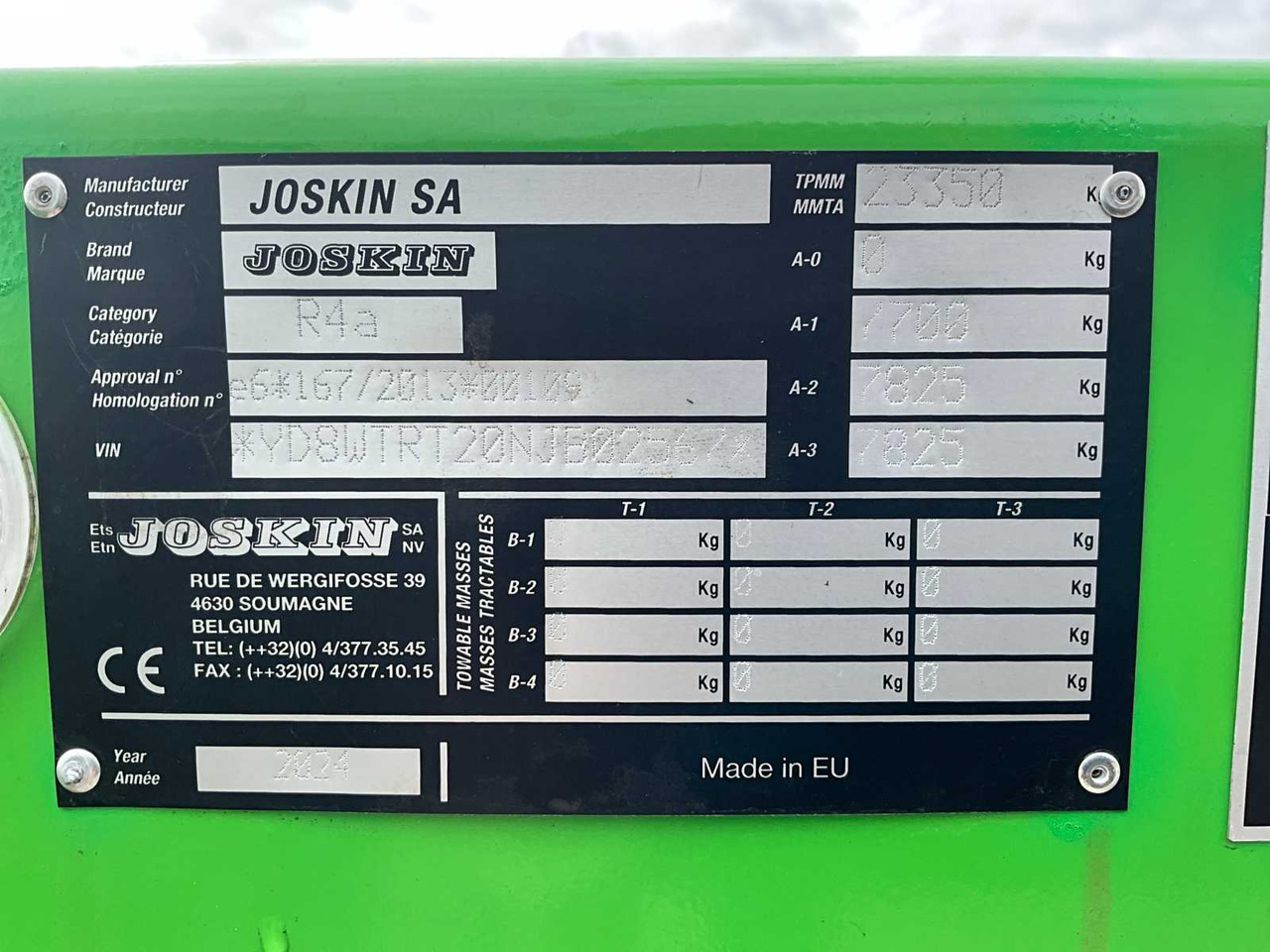 Lauksaimniecības piekabe Joskin Wago WTP10000T21: foto 26