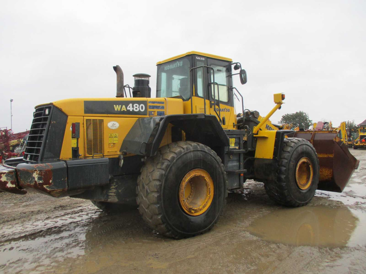 KOMATSU WA 480 5H WHEEL LOADER - Riteņu iekrāvējs: foto 5 KOMATSU WA 480 5H WHEEL LOADER - Riteņu iekrāvējs: foto 5