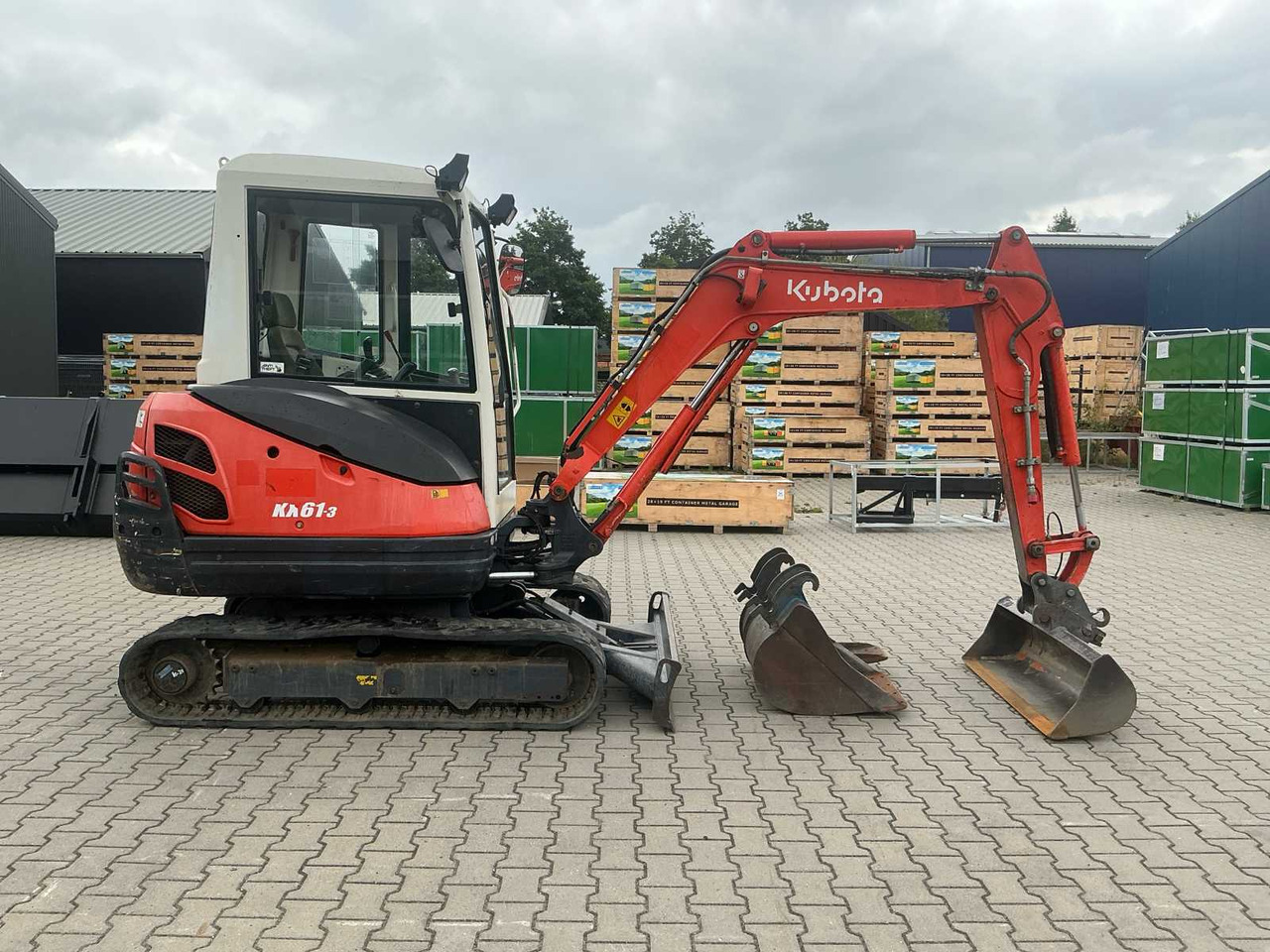 KUBOTA KX61-3 MIDI EXCAVATOR (3702 H.!) - Ekskavators: foto 4 KUBOTA KX61-3 MIDI EXCAVATOR (3702 H.!) - Ekskavators: foto 4