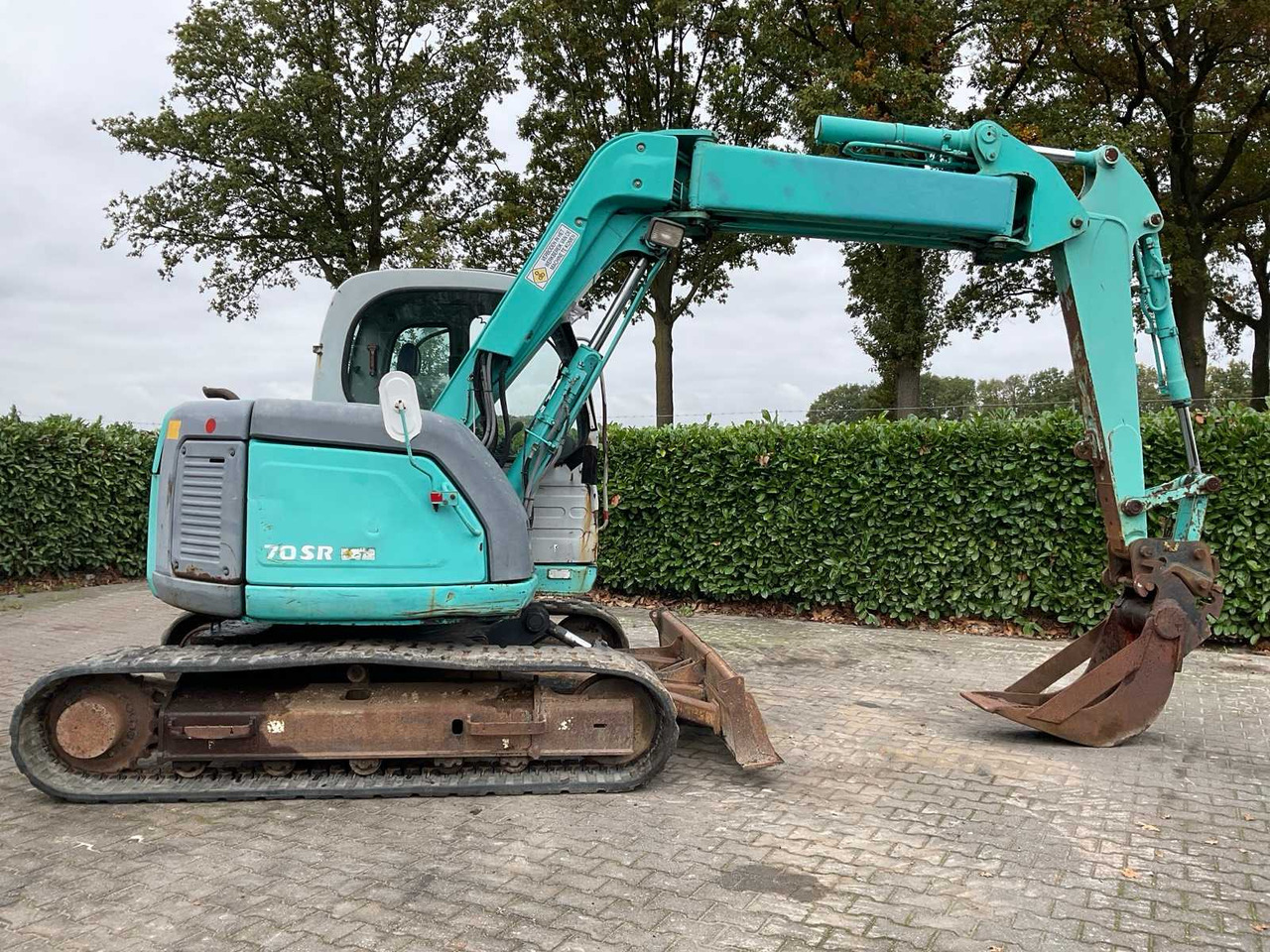 Kobelco SK70SR-1E - Kāpurķēžu ekskavators: foto 5 Kobelco SK70SR-1E - Kāpurķēžu ekskavators: foto 5
