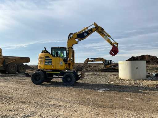 Komatsu PW118MR-11 - Riteņu ekskavators: foto 5 Komatsu PW118MR-11 - Riteņu ekskavators: foto 5