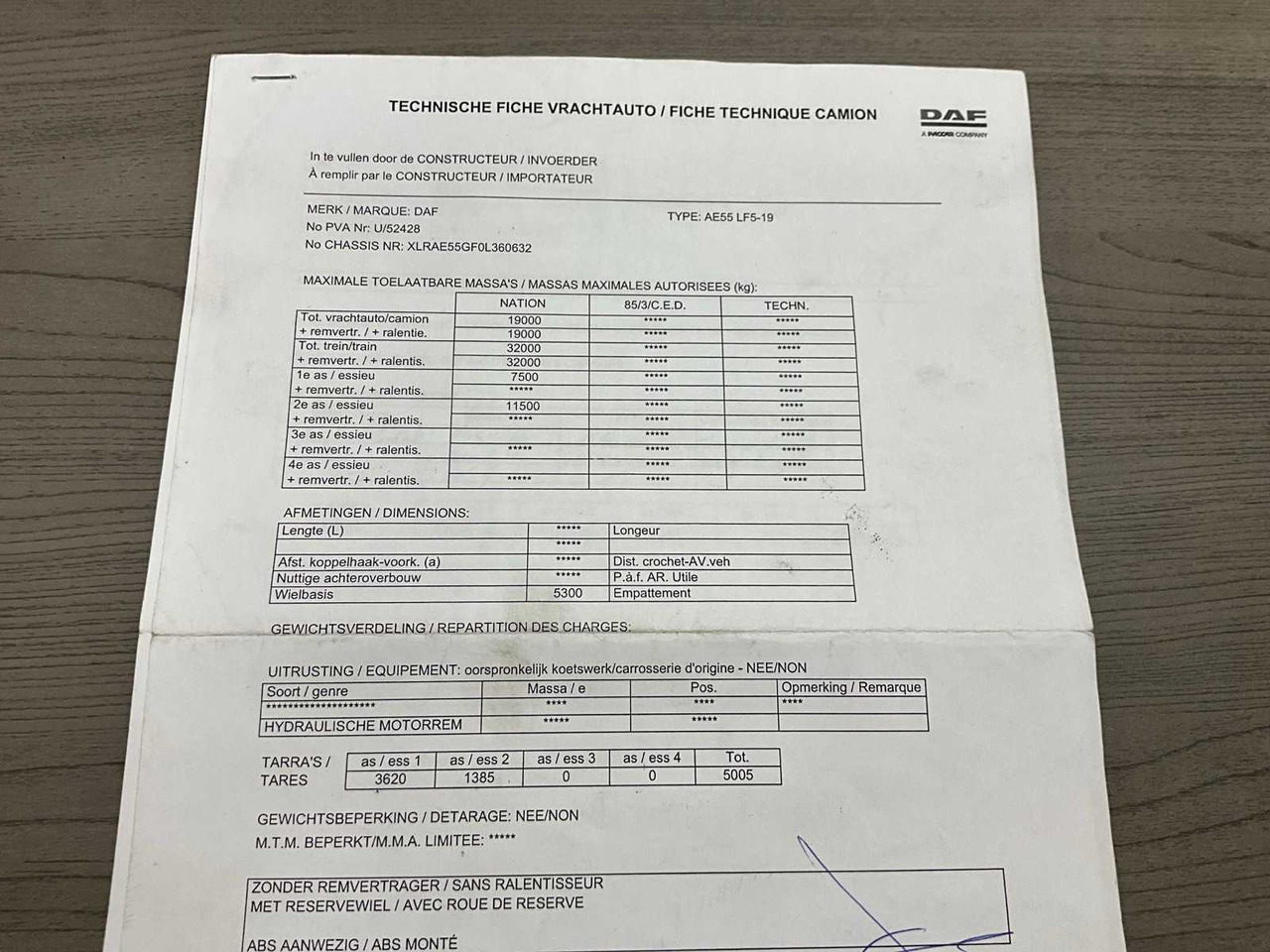 Kravas automašīna 2010 DAF LF 55.250 - HYDRAULIC TAIL LIFT - 183000KM: foto 50