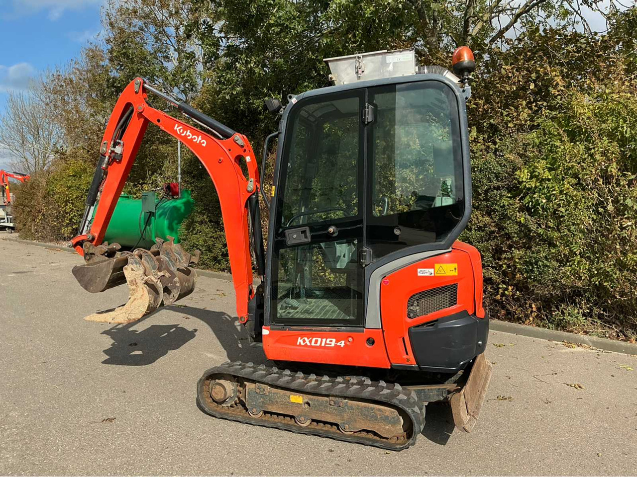 Kubota KX019-4 - Mini-ekskavators: foto 4 Kubota KX019-4 - Mini-ekskavators: foto 4