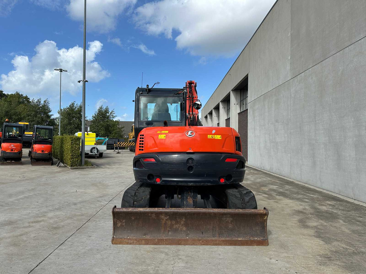 Kubota KX080 - Kāpurķēžu ekskavators: foto 5 Kubota KX080 - Kāpurķēžu ekskavators: foto 5
