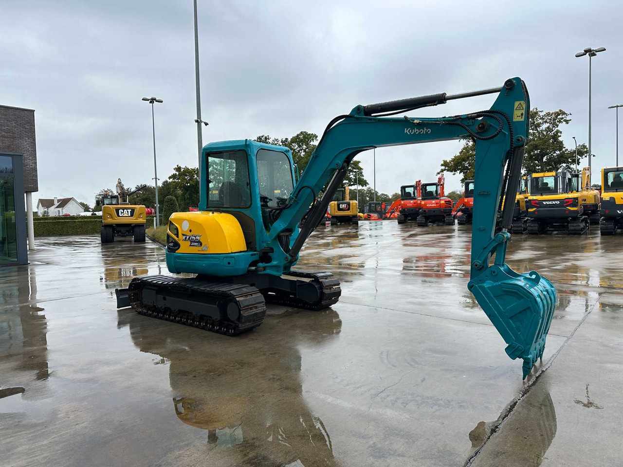 Kubota KX155-3SZ - Kāpurķēžu ekskavators: foto 3 Kubota KX155-3SZ - Kāpurķēžu ekskavators: foto 3