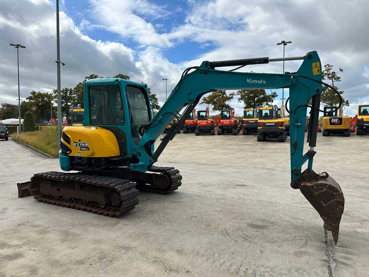 Kubota KX155-3SZ - Kāpurķēžu ekskavators: foto 4 Kubota KX155-3SZ - Kāpurķēžu ekskavators: foto 4