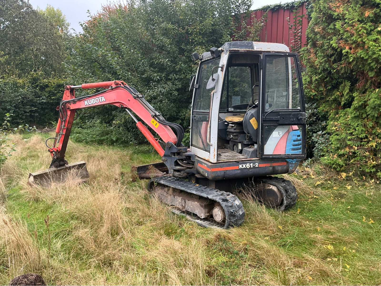 Kubota KX61-2 - Mini-ekskavators: foto 1 Kubota KX61-2 - Mini-ekskavators: foto 1