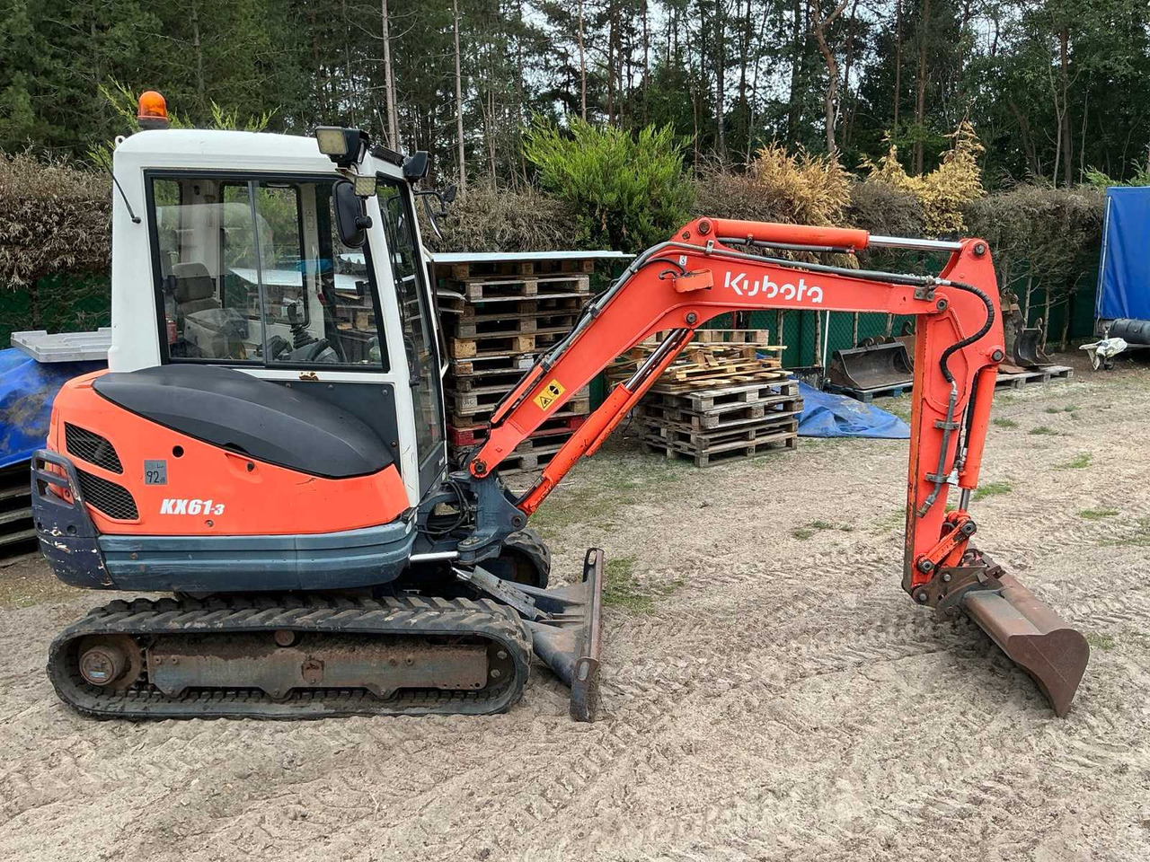 Kubota KX61-3 - Mini-ekskavators: foto 5 Kubota KX61-3 - Mini-ekskavators: foto 5