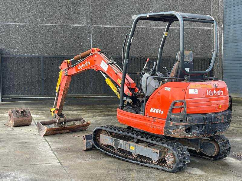 Kubota KX61-3 - Kāpurķēžu ekskavators: foto 2 Kubota KX61-3 - Kāpurķēžu ekskavators: foto 2