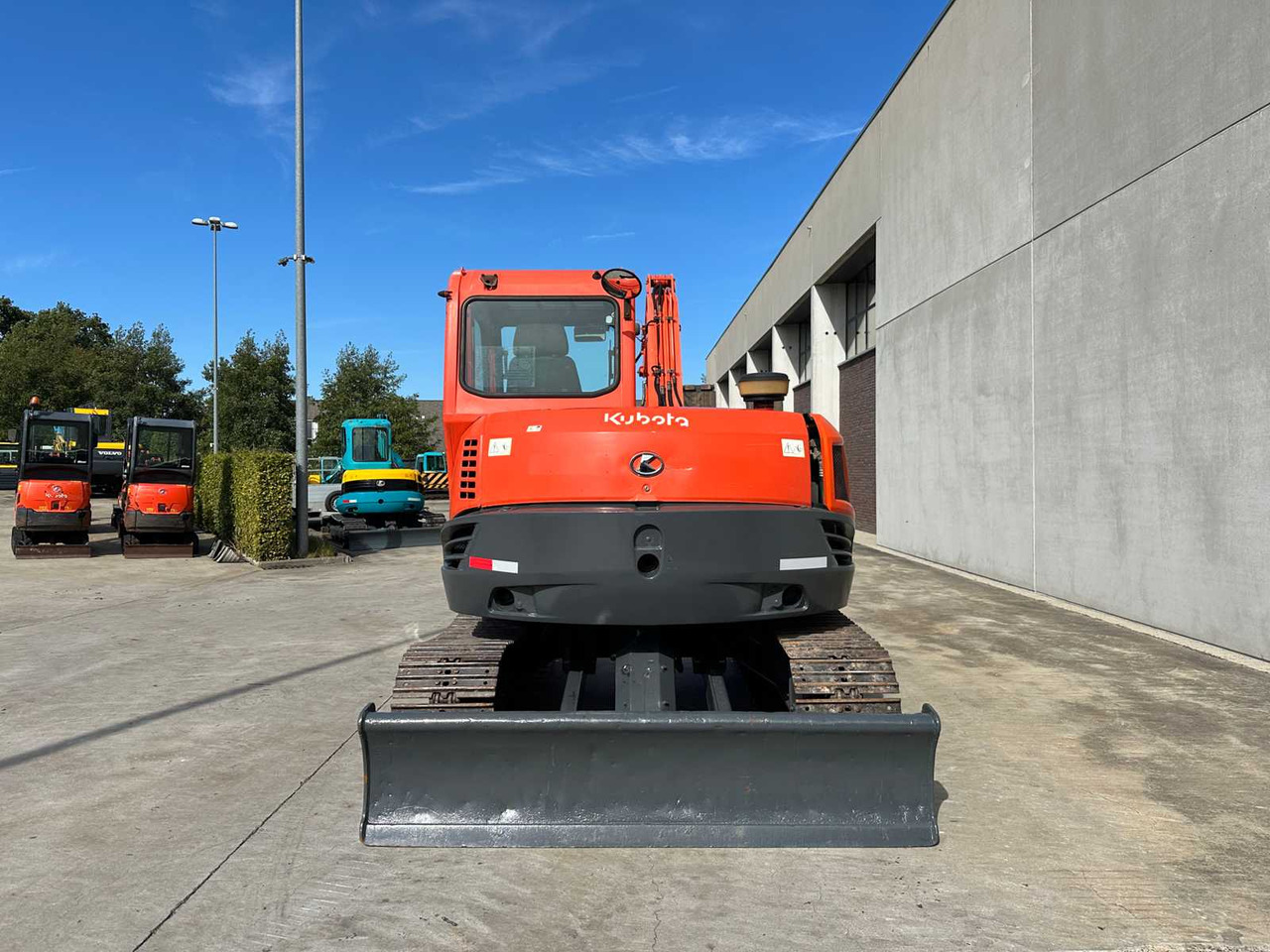 Kubota Kx185-3 - Kāpurķēžu ekskavators: foto 5 Kubota Kx185-3 - Kāpurķēžu ekskavators: foto 5