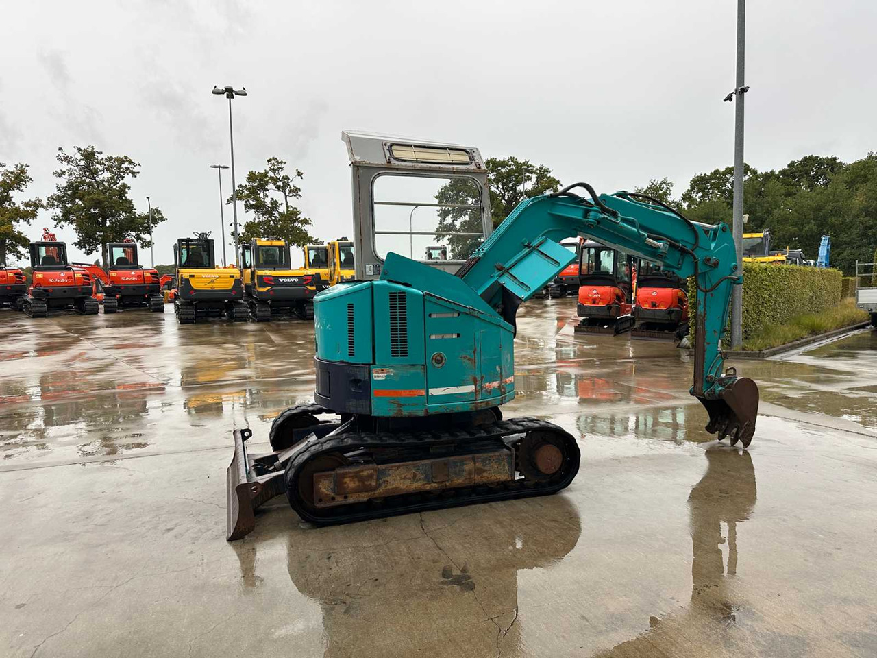 Kubota RX-201 - Kāpurķēžu ekskavators: foto 4 Kubota RX-201 - Kāpurķēžu ekskavators: foto 4