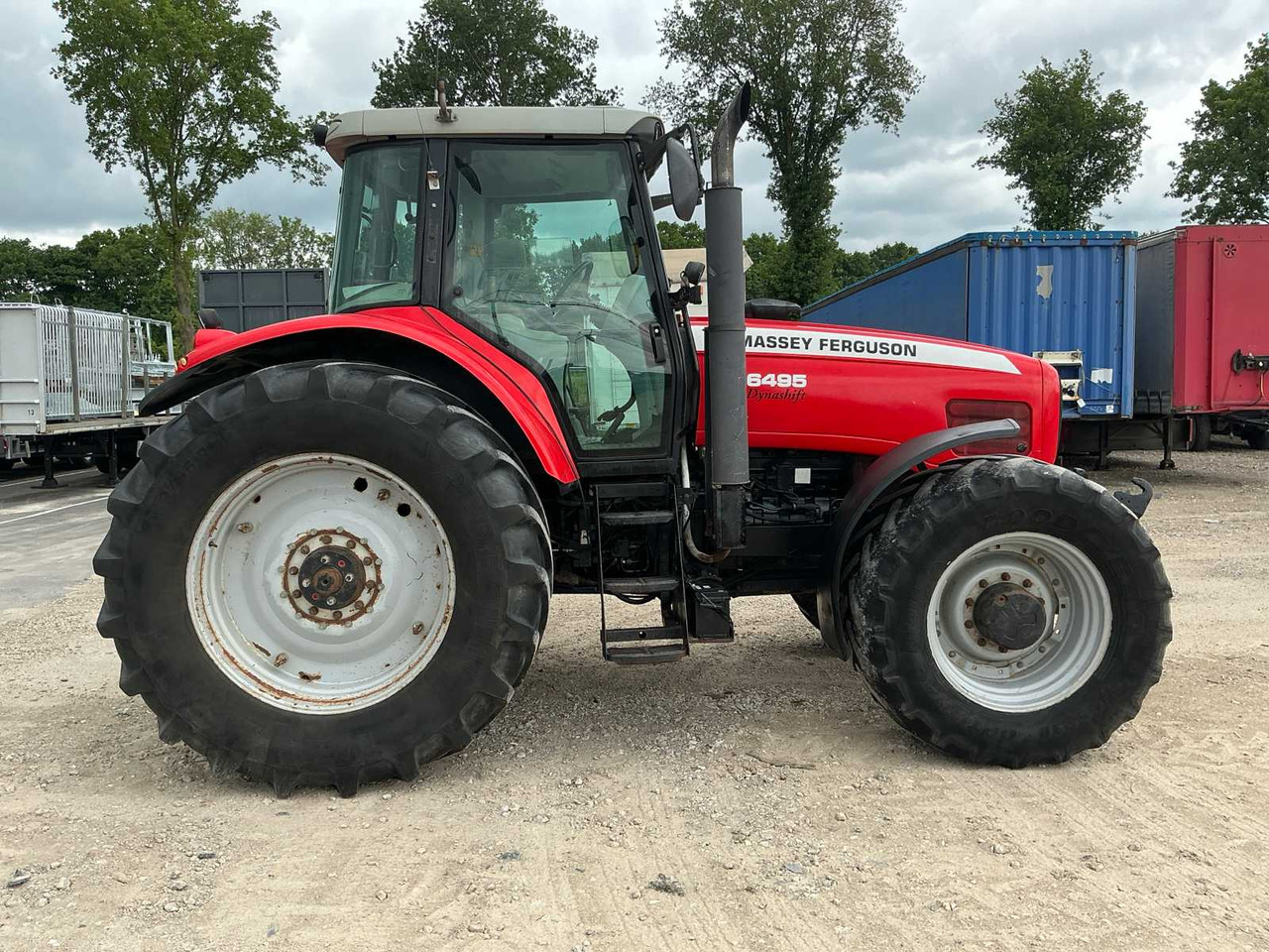 Massey Ferguson 6495 Dynashift - Traktors: foto 4 Massey Ferguson 6495 Dynashift - Traktors: foto 4