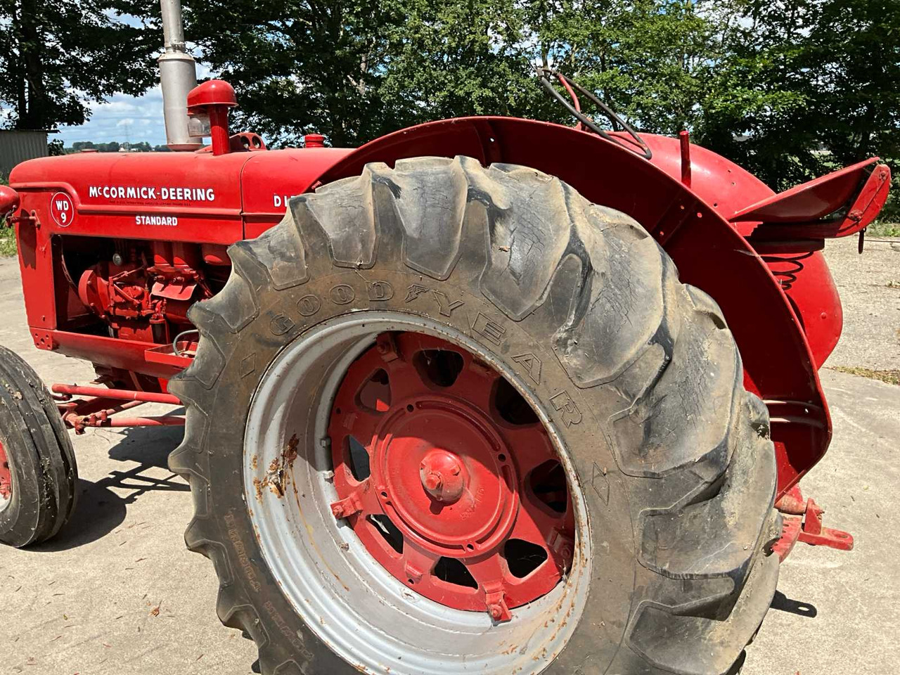 Mc cormick deering WD-9 - Traktors: foto 5 Mc cormick deering WD-9 - Traktors: foto 5