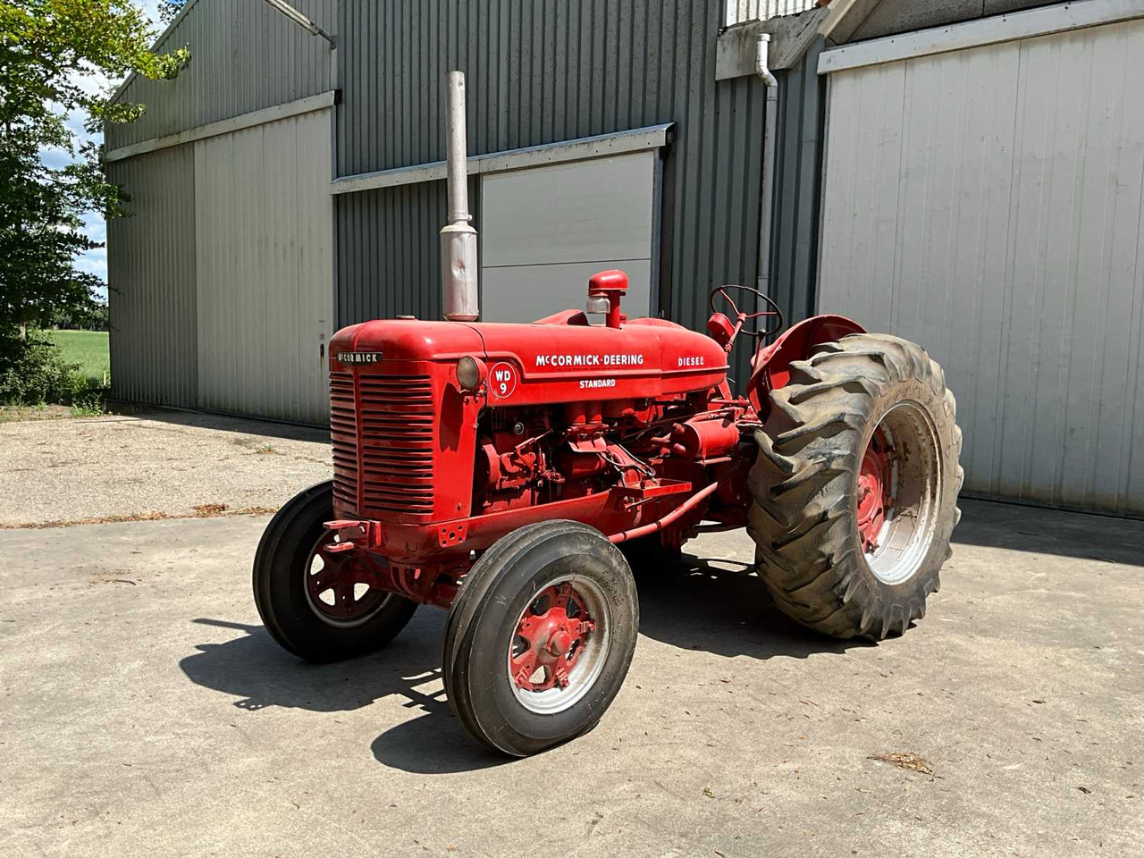 Mc cormick deering WD-9 - Traktors: foto 1 Mc cormick deering WD-9 - Traktors: foto 1