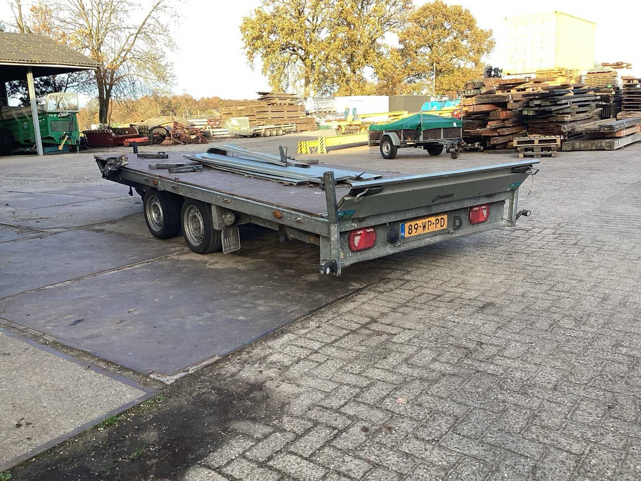 2016 HENRA PLATFORM TRAILER PL35ES TRAILER - Piekabe: foto 4 2016 HENRA PLATFORM TRAILER PL35ES TRAILER - Piekabe: foto 4