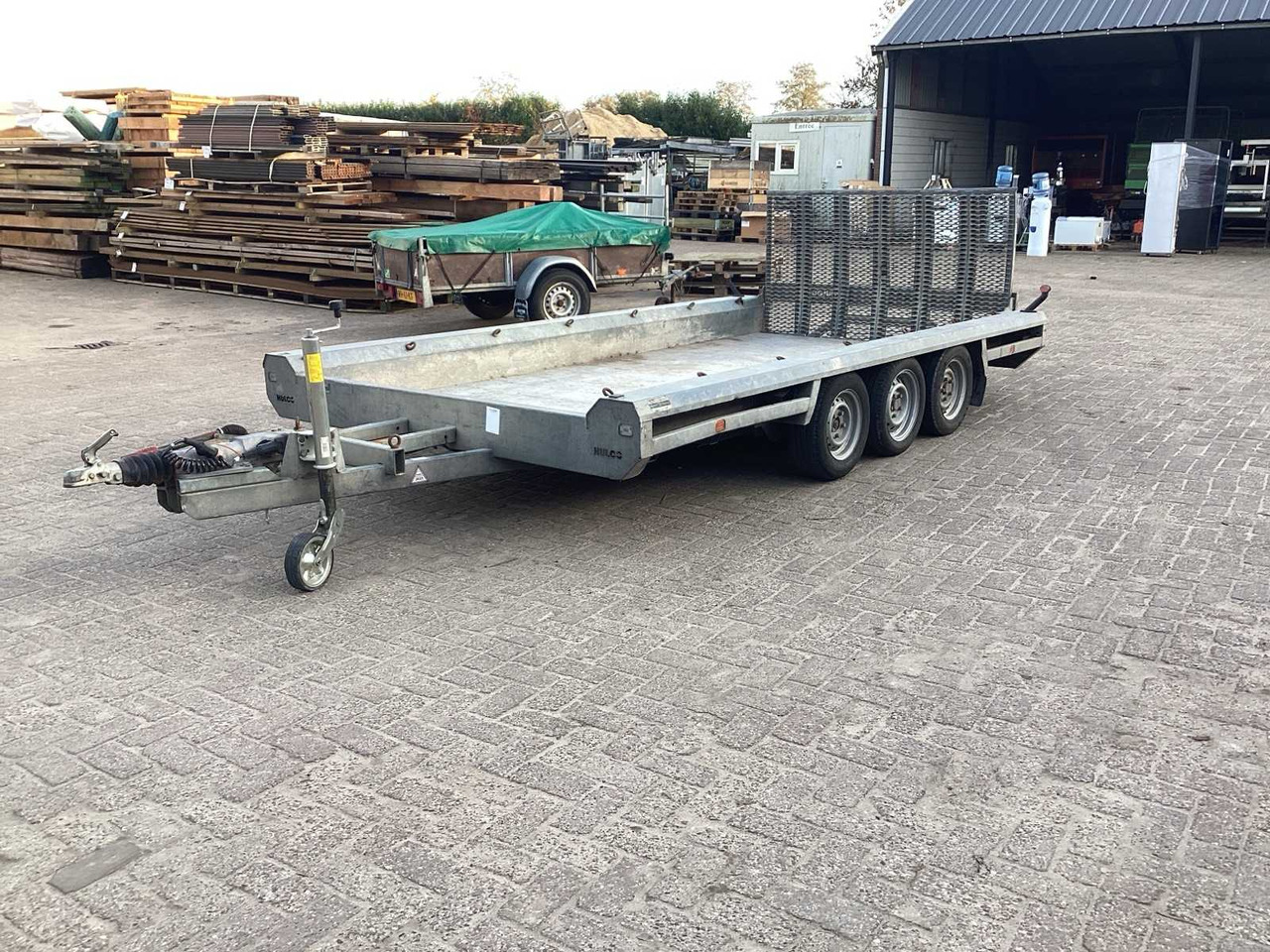 2016 HULCO MACHINE TRANSPORTER TERRAX-3 TRAILER - Piekabe: foto 1 2016 HULCO MACHINE TRANSPORTER TERRAX-3 TRAILER - Piekabe: foto 1