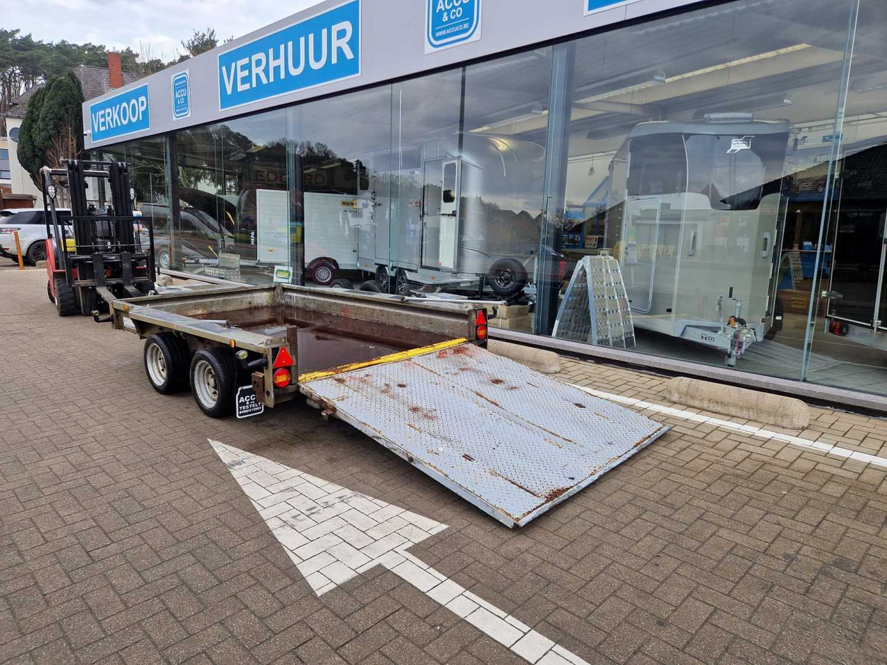 IFOR WILLIAMS - 2005 - LOW LOADER - GX106 - TRAILER - Piekabe: foto 4 IFOR WILLIAMS - 2005 - LOW LOADER - GX106 - TRAILER - Piekabe: foto 4