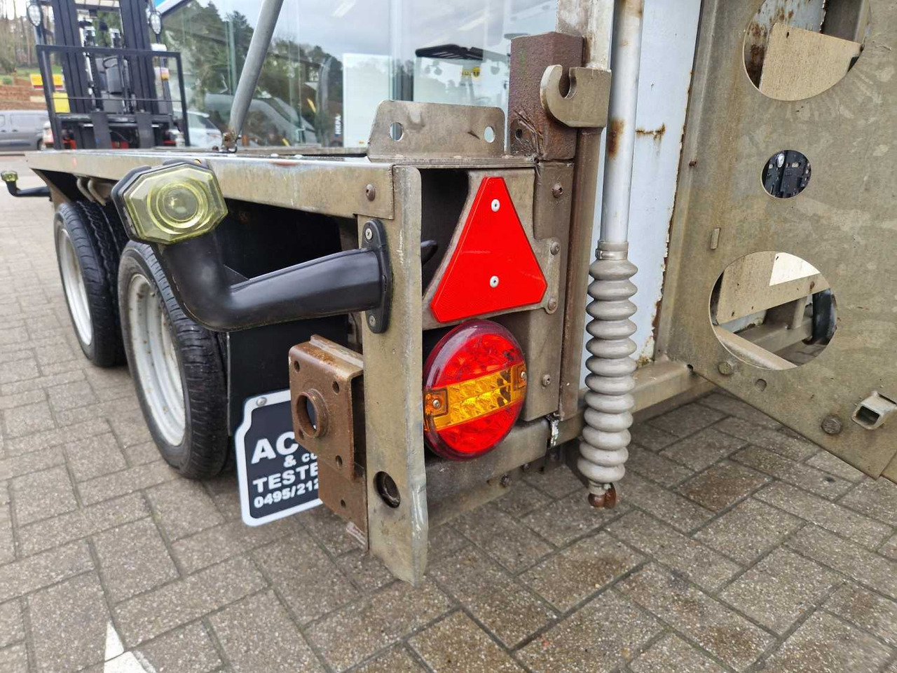 IFOR WILLIAMS - 2005 - LOW LOADER - GX106 - TRAILER - Piekabe: foto 1 IFOR WILLIAMS - 2005 - LOW LOADER - GX106 - TRAILER - Piekabe: foto 1