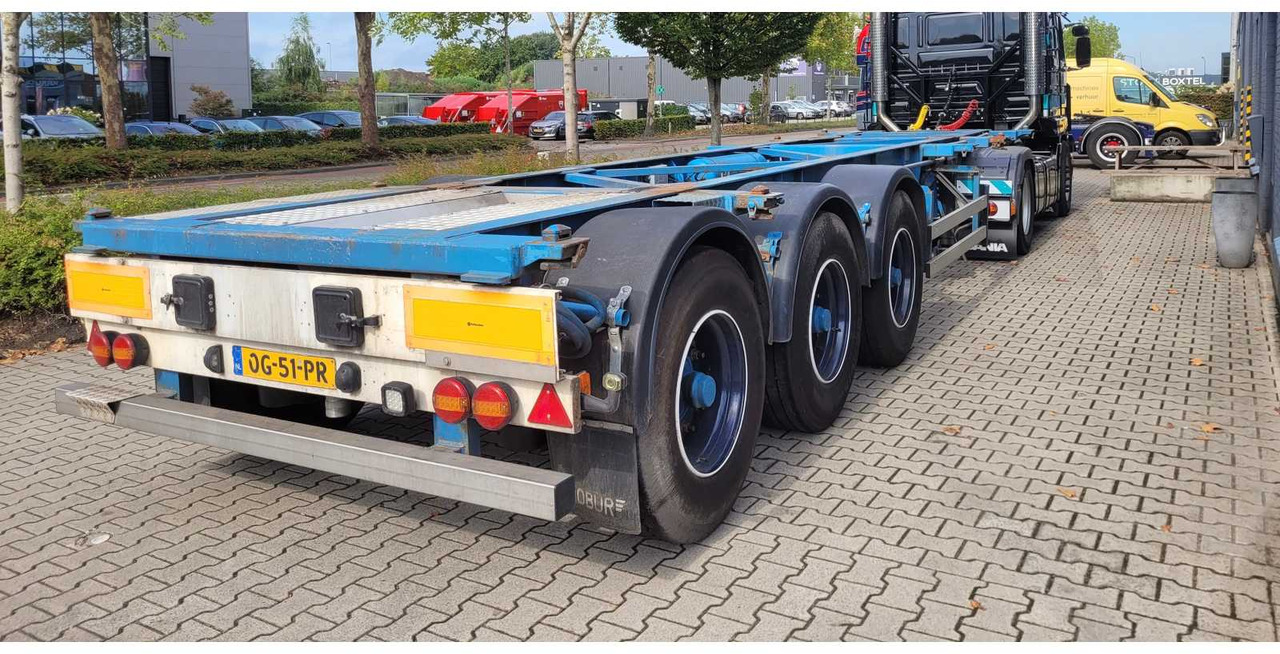 1999 VAN HOOL 30FT/20FT SEMI-TRAILER - Puspiekabe: foto 2 1999 VAN HOOL 30FT/20FT SEMI-TRAILER - Puspiekabe: foto 2